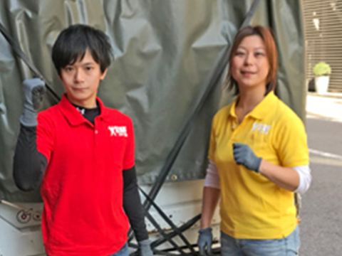 神戸・尼崎で不用品回収・遺品整理に対応するエコバリュー関西のスタッフ